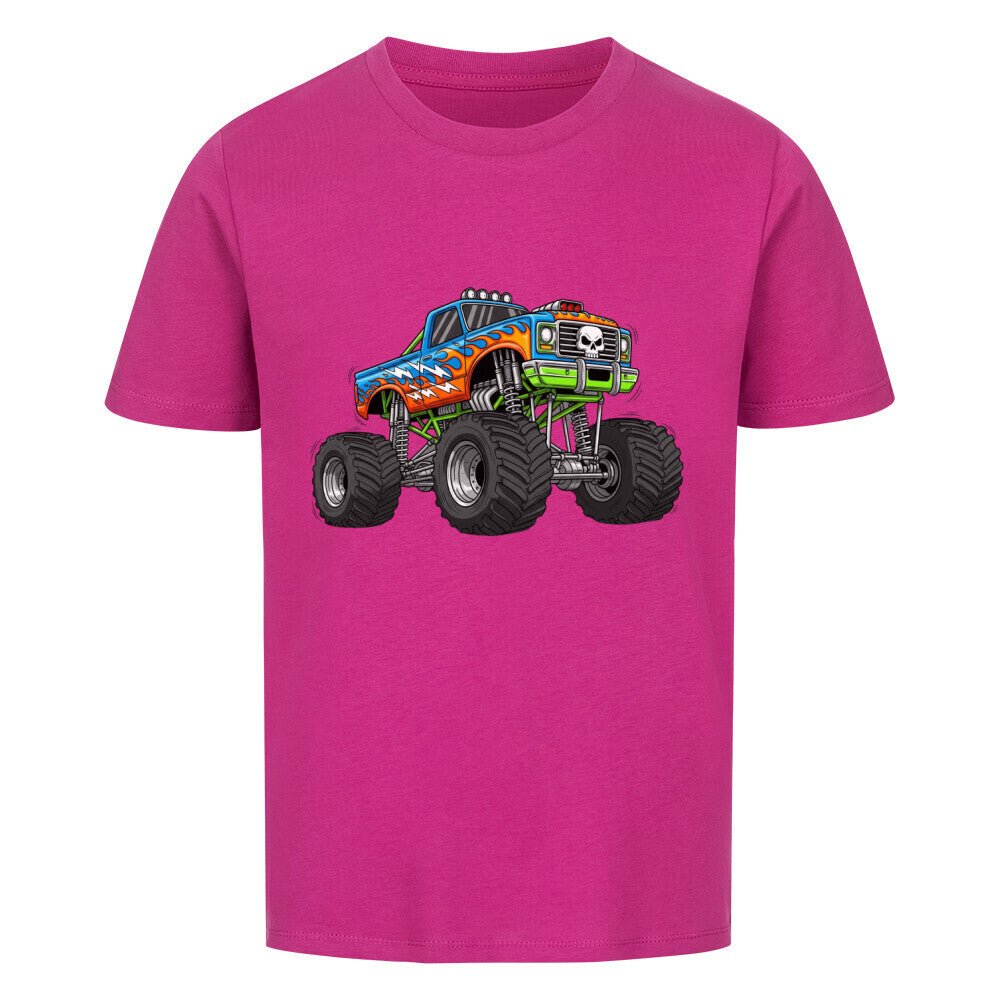 Kinder T-Shirt - Monstertruck Motiv online bestellen kaufen