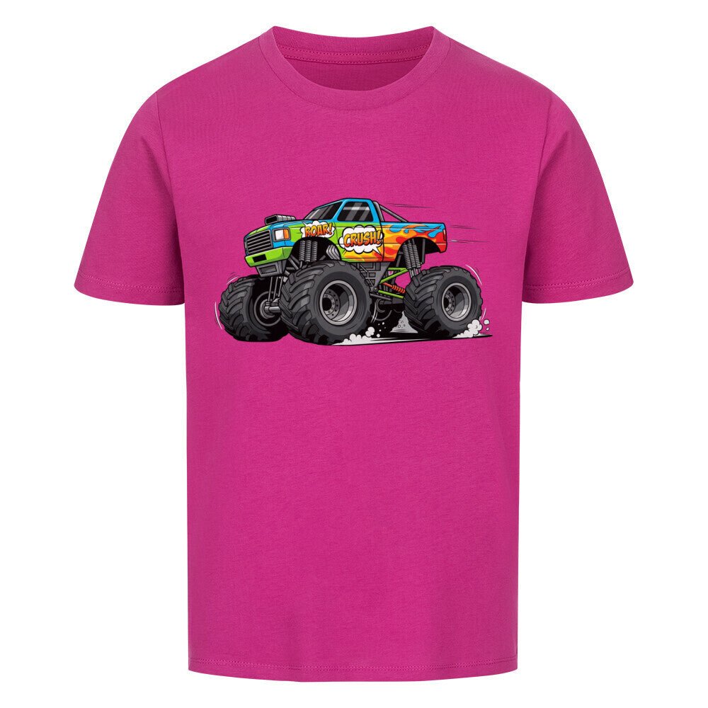 Kinder T-Shirt - Monstertruck Motiv online bestellen kaufen