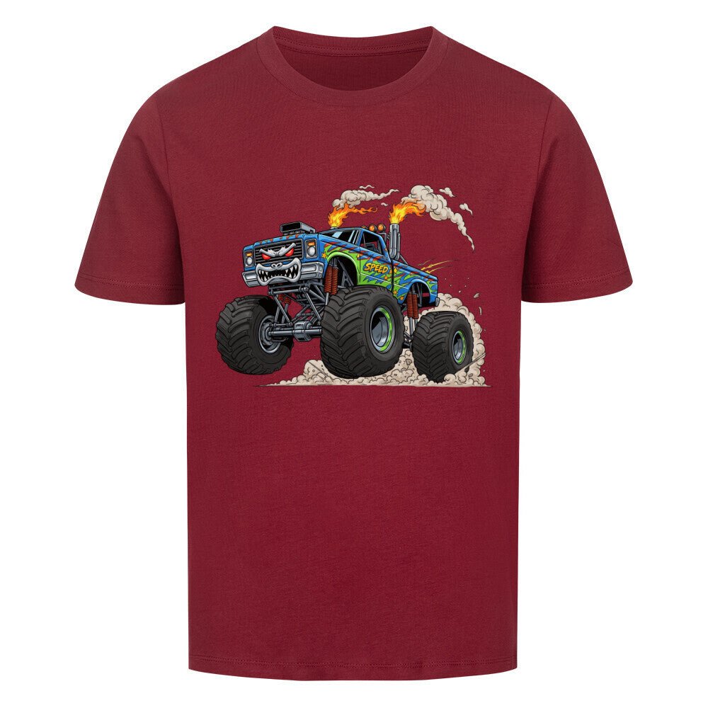 Kinder T-Shirt - Monstertruck Motiv online bestellen kaufen