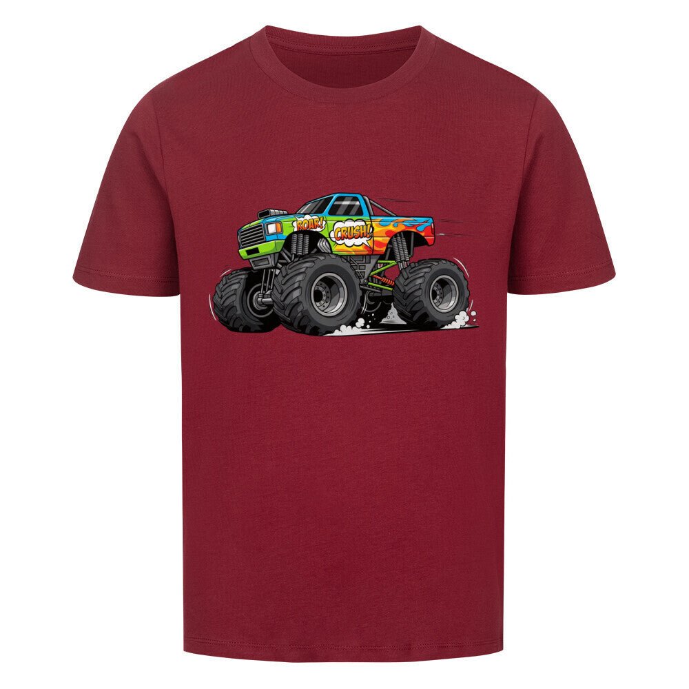 Kinder T-Shirt - Monstertruck Motiv online bestellen kaufen