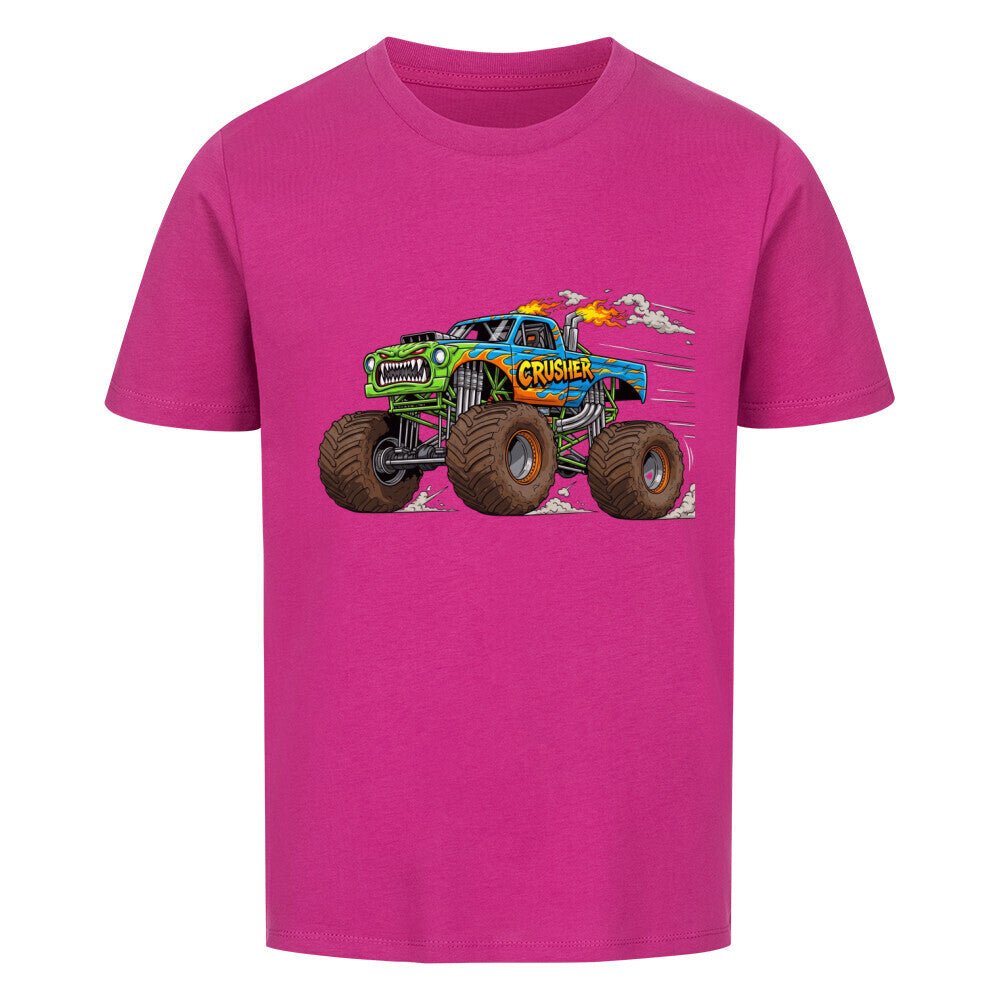 Kinder T-Shirt - Monstertruck Motiv online bestellen kaufen