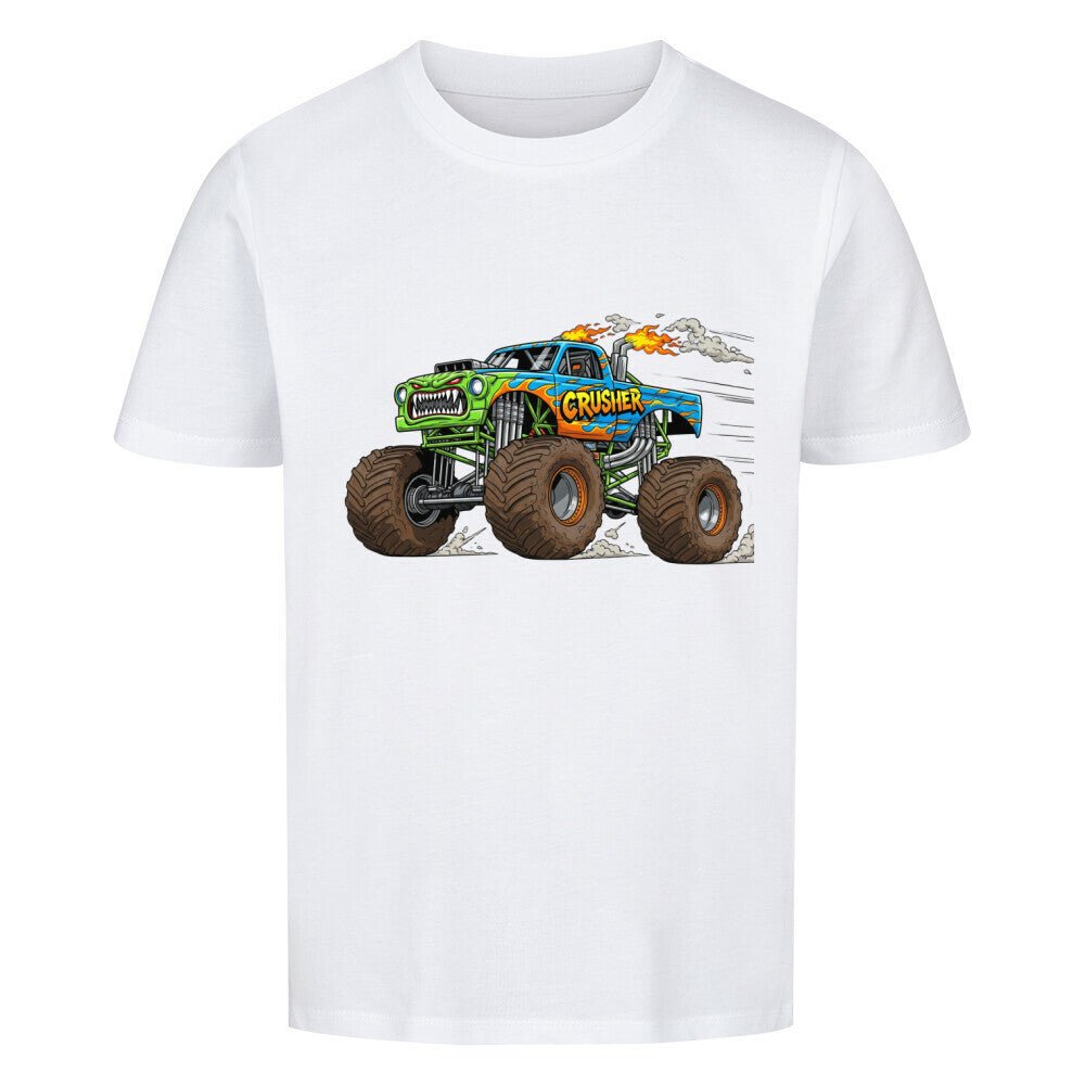Kinder T-Shirt - Monstertruck Motiv online bestellen kaufen