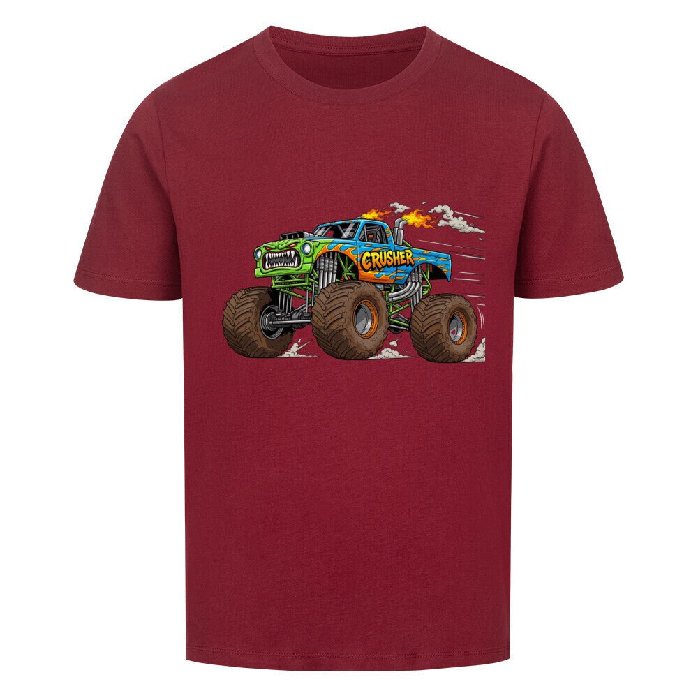 Kinder T-Shirt - Monstertruck Motiv online bestellen kaufen