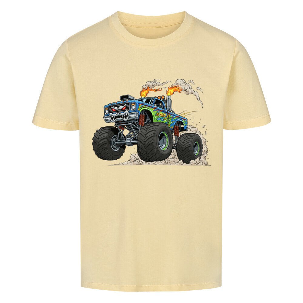 Kinder T-Shirt - Monstertruck Motiv online bestellen kaufen