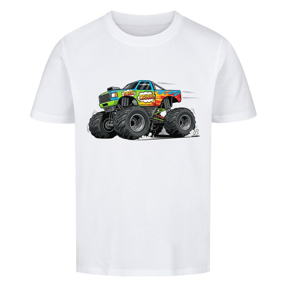 Kinder T-Shirt - Monstertruck Motiv online bestellen kaufen