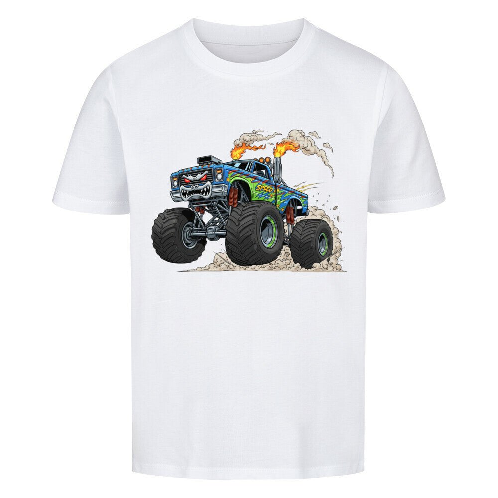 Kinder T-Shirt - Monstertruck Motiv online bestellen kaufen