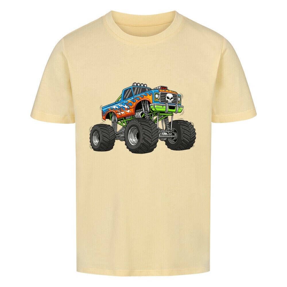 Kinder T-Shirt - Monstertruck Motiv online bestellen kaufen