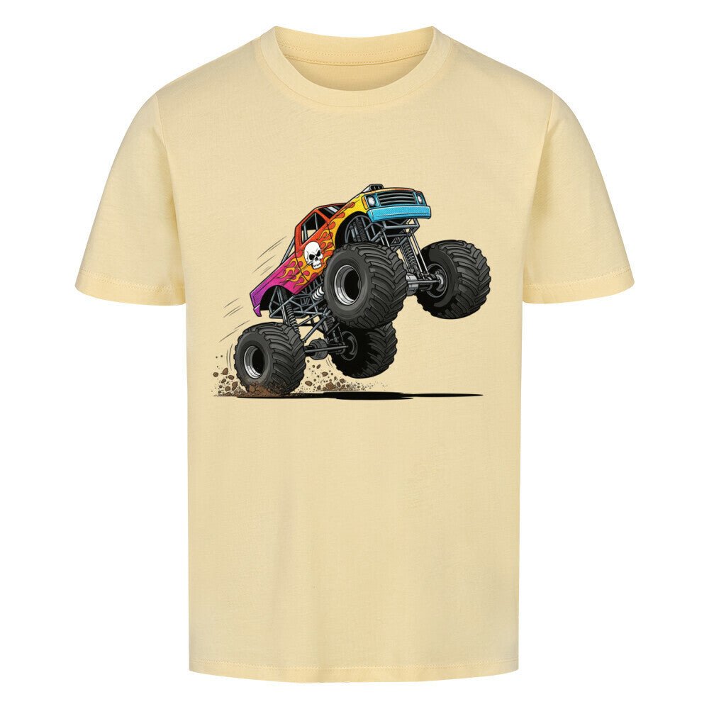 Kinder T-Shirt - Monstertruck motiv online bestellen kaufen