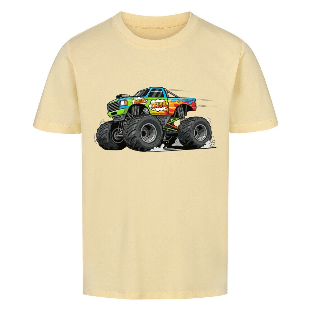 Kinder T-Shirt - Monstertruck Motiv online bestellen kaufen