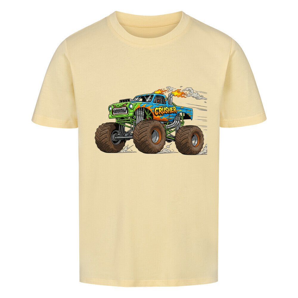 Kinder T-Shirt - Monstertruck Motiv online bestellen kaufen