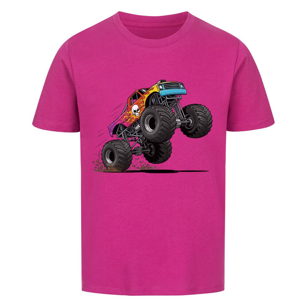 Kinder T-Shirt - Monstertruck motiv online bestellen kaufen