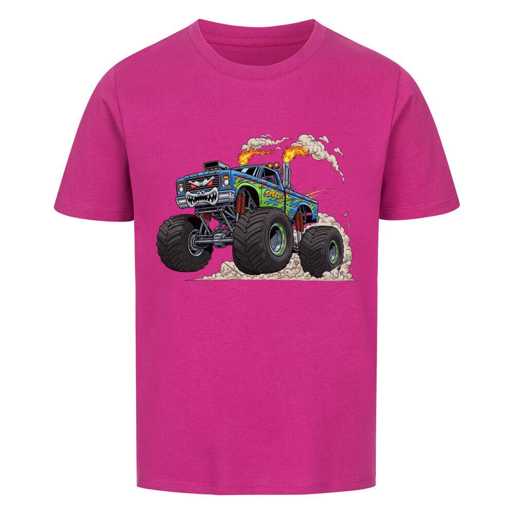 Kinder T-Shirt - Monstertruck Motiv online bestellen kaufen