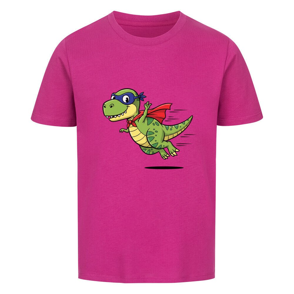 Kinder T-Shirt - Super Dino Rex - Bio Baumwolle - KinderMode Shop super angenehm Online Kaufen Bestellen Deutschland