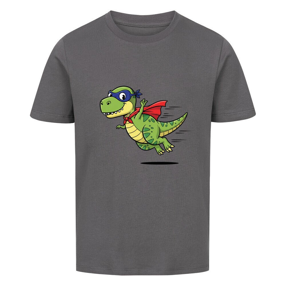 Kinder T-Shirt - Super Dino Rex - Bio Baumwolle - KinderMode Shop super angenehm Online Kaufen Bestellen Deutschland