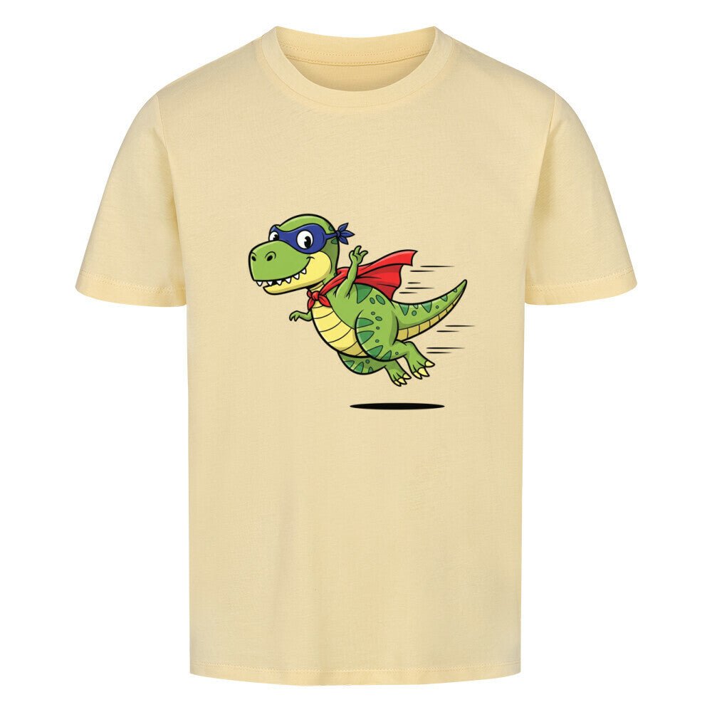 Kinder T-Shirt - Super Dino Rex - Bio Baumwolle - KinderMode Shop super angenehm Online Kaufen Bestellen Deutschland