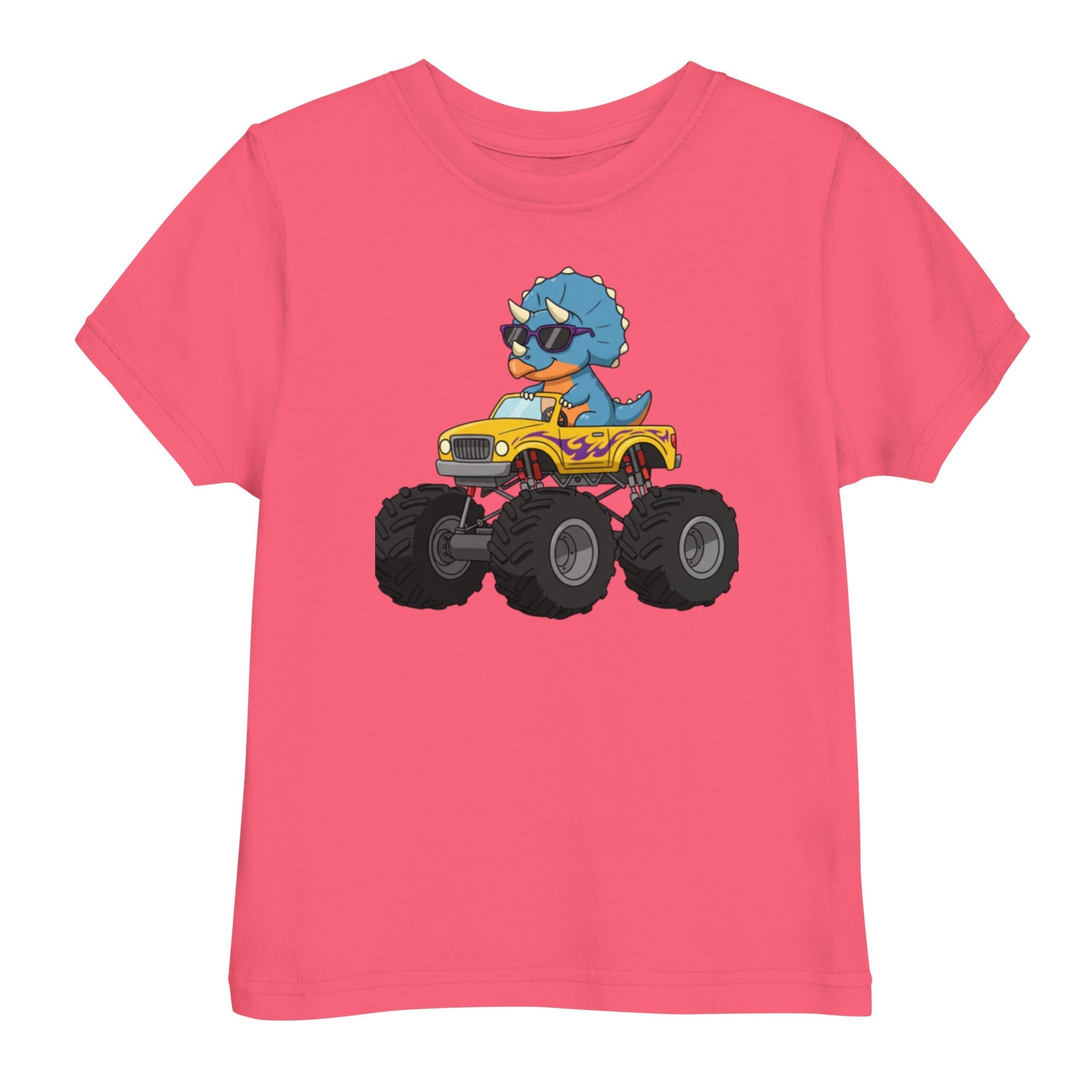 Kinder T-Shirt - Triceratops Dino, Monstertruck - KinderMode Shop super angenehm Online Kaufen Bestellen Deutschland