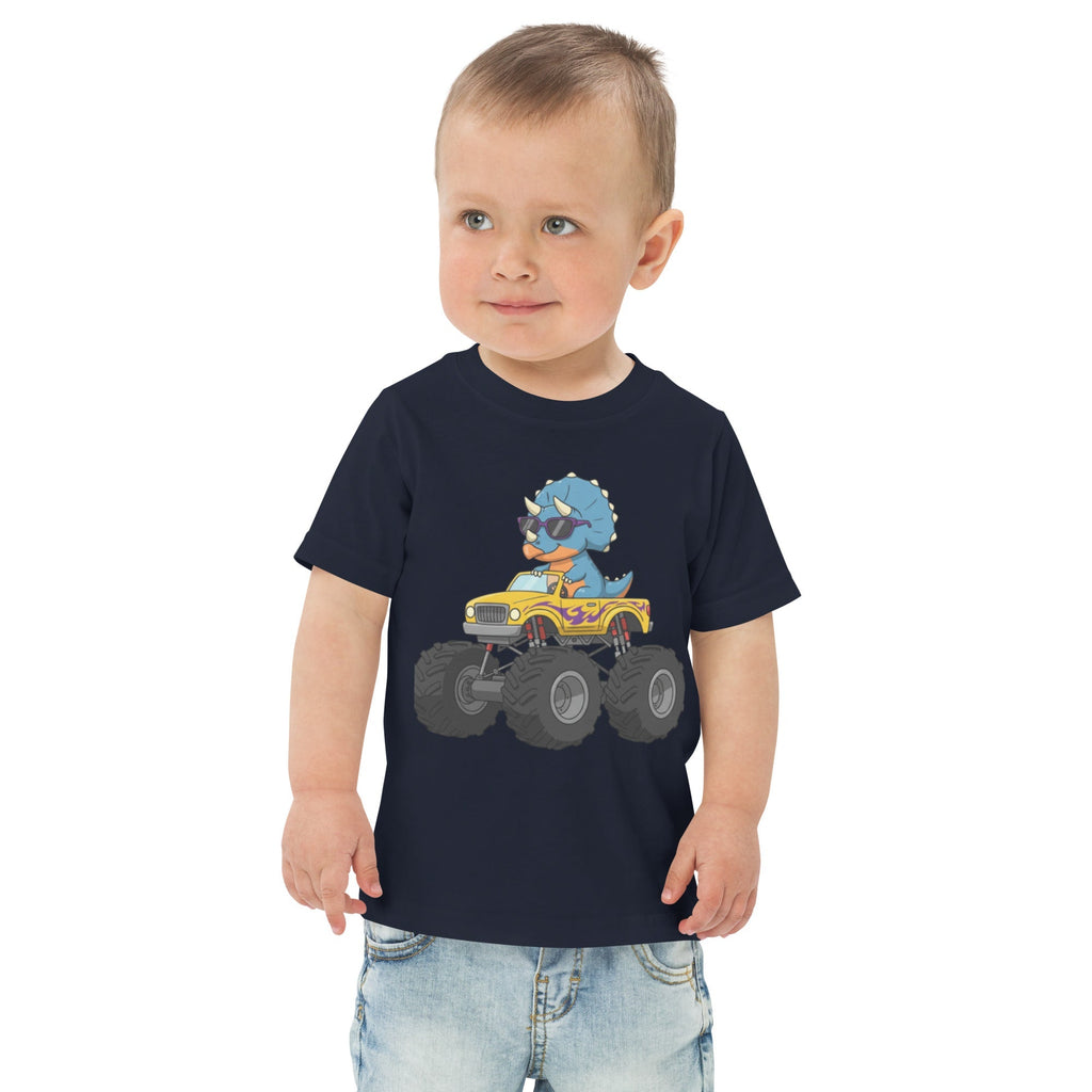 Kinder T-Shirt - Triceratops Dino, Monstertruck - KinderMode Shop super angenehm Online Kaufen Bestellen Deutschland