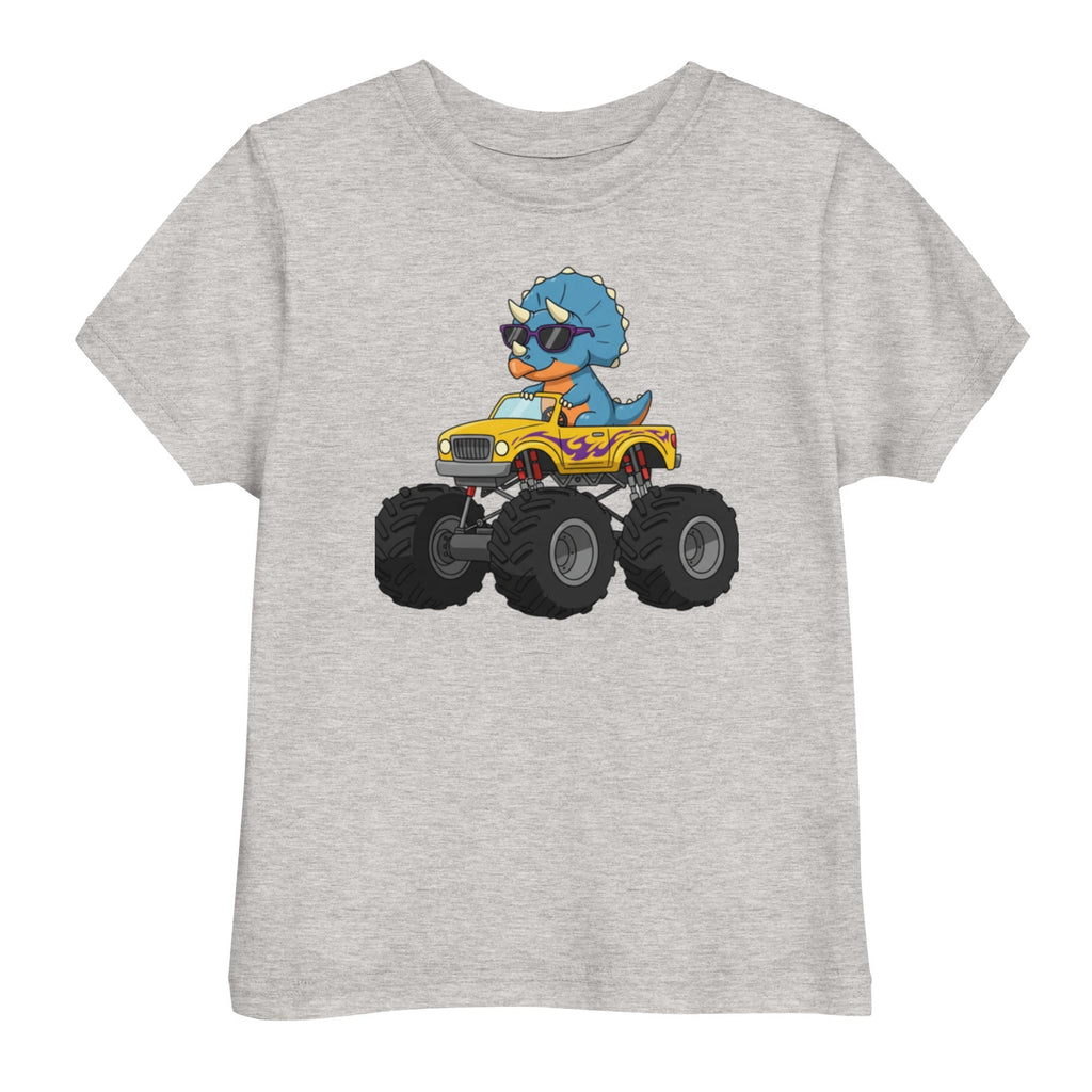 Kinder T-Shirt - Triceratops Dino, Monstertruck - KinderMode Shop super angenehm Online Kaufen Bestellen Deutschland