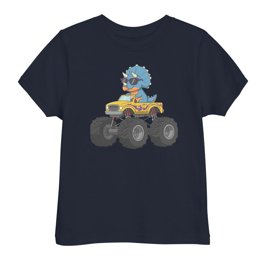 Kinder T-Shirt - Triceratops Dino, Monstertruck - KinderMode Shop super angenehm Online Kaufen Bestellen Deutschland
