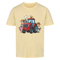 Kindershirt mit Traktor und Bauernhof Tiere Motiv online bestellen kaufen
