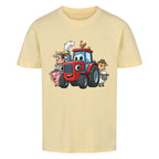 Kindershirt mit Traktor und Bauernhof Tiere Motiv online bestellen kaufen