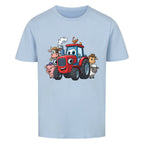 Kindershirt mit Traktor und Bauernhof Tiere Motiv online bestellen kaufen