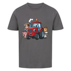 Kindershirt mit Traktor und Bauernhof Tiere Motiv online bestellen kaufen
