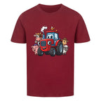 Kindershirt mit Traktor und Bauernhof Tiere Motiv online bestellen kaufen