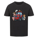 Kindershirt mit Traktor und Bauernhof Tiere Motiv online bestellen kaufen