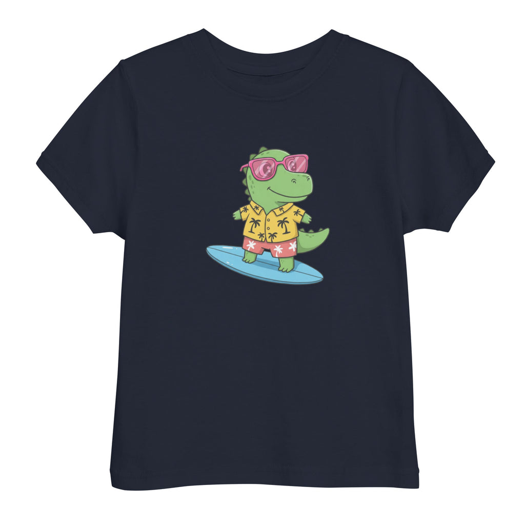 T-Shirt für Kleinkinder, Dino, Surfboard, Sommer - KinderMode Shop super angenehm Online Kaufen Bestellen Deutschland