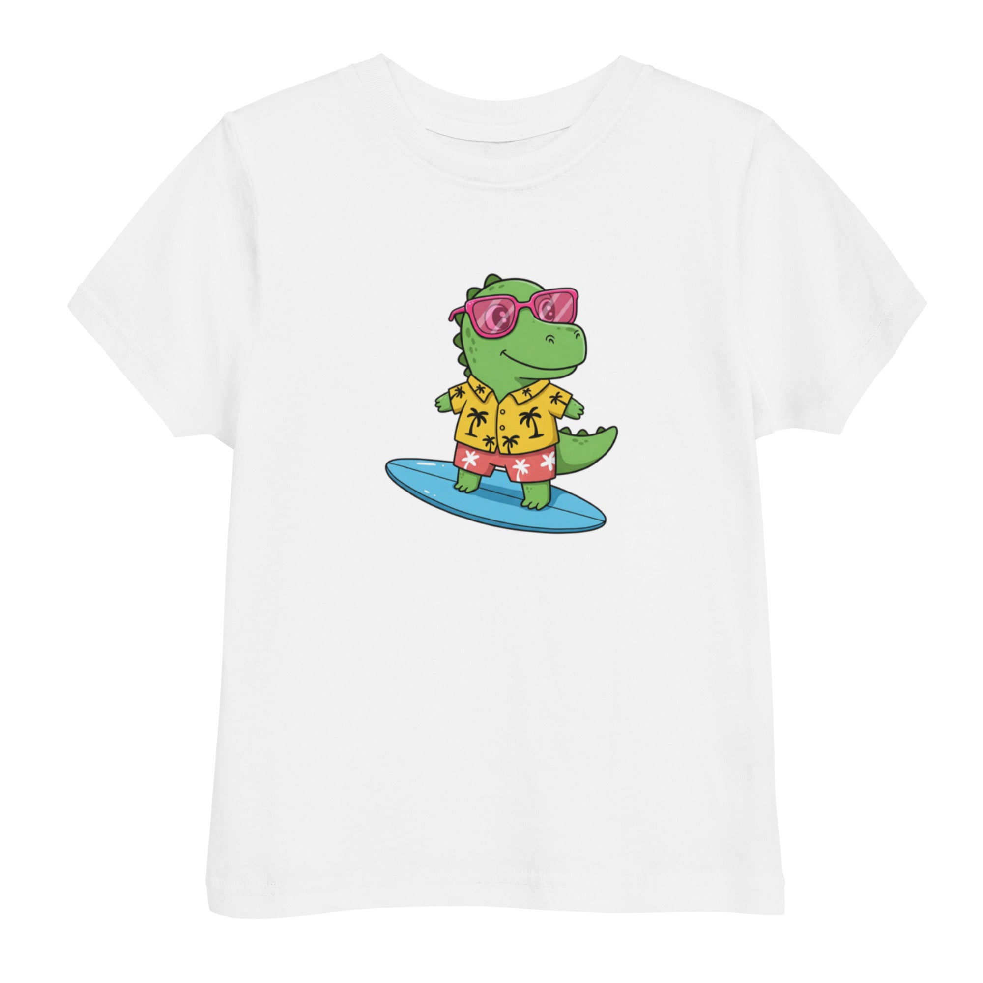 T-Shirt für Kleinkinder, Dino, Surfboard, Sommer - KinderMode Shop super angenehm Online Kaufen Bestellen Deutschland