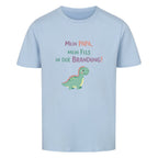 Vatertag Kinder T-Shirt Bio Baumwolle - Papa Fels in der Brandung, Dino online bestellen kaufen