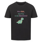 Vatertag Kinder T-Shirt Bio Baumwolle - Papa Fels in der Brandung, Dino online bestellen kaufen