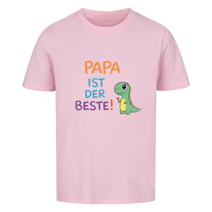 Vatertag Kinder T-Shirt Bio Baumwolle - Papa ist der Beste, Dino - KinderMode Shop super angenehm Online Kaufen Bestellen Deutschland