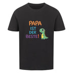 Vatertag Kinder T-Shirt Bio Baumwolle - Papa ist der Beste, Dino online bestellen kaufen