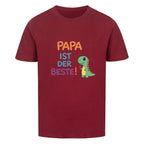 Vatertag Kinder T-Shirt Bio Baumwolle - Papa ist der Beste, Dino online bestellen kaufen