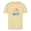 Vatertag Kinder T-Shirt Bio Baumwolle - Papa ist der Beste online bestellen kaufen