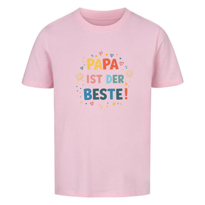 Vatertag Kinder T-Shirt Bio Baumwolle - Papa ist der Beste - KinderMode Shop super angenehm Online Kaufen Bestellen Deutschland