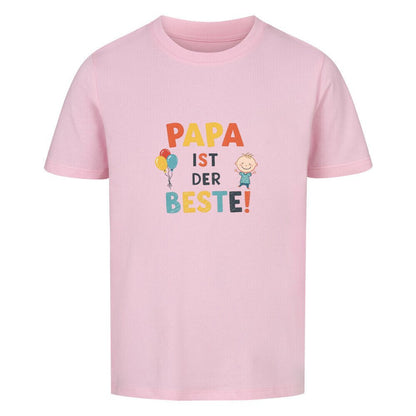 Vatertag Kinder T-Shirt Bio Baumwolle - Papa ist der Beste - KinderMode Shop super angenehm Online Kaufen Bestellen Deutschland