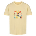 Vatertag Kinder T-Shirt Bio Baumwolle - Papa ist der Beste online bestellen kaufen