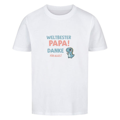 Vatertag Kinder T-Shirt - Weltbester PAPA Danke für alles Dino - KinderMode Shop super angenehm Online Kaufen Bestellen Deutschland