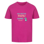 Vatertag Kinder T-Shirt - Weltbester PAPA Danke für alles Dino online bestellen kaufen