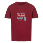 Vatertag Kinder T-Shirt - Weltbester PAPA Danke für alles Dino online bestellen kaufen